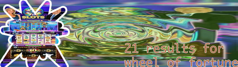 Wheel of fortune slot for sale